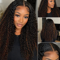 Cham’s Curly HD Lace Front Wig – Soft Natural Curls | 100% Human Hair