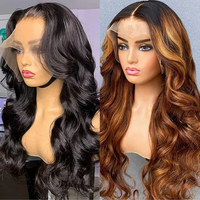 Cham’s Body Wave HD Lace Front Wig – 100% Human Hair (Glueless)