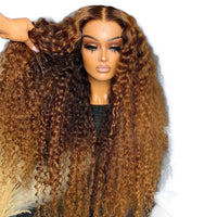 Cham’s Curly HD Lace Front Wig – Soft Natural Curls | 100% Human Hair