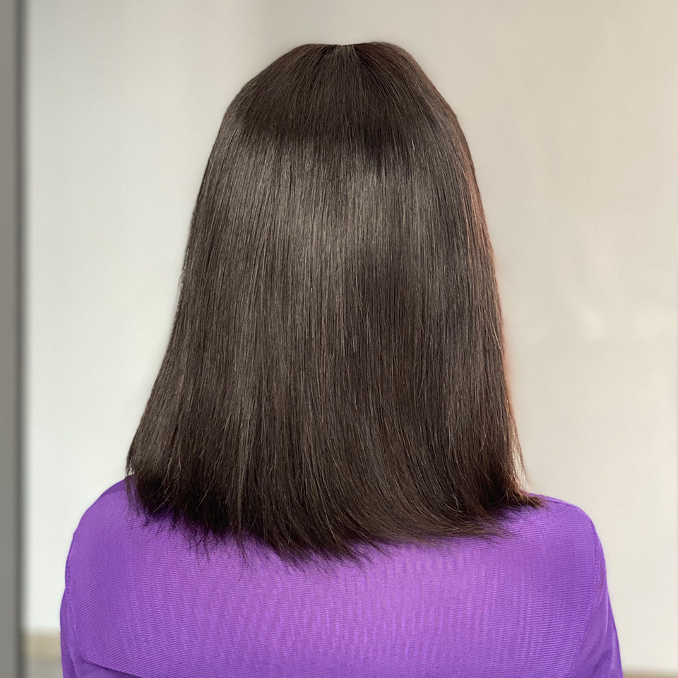 Cham's Sleek Bob HD Lace Wig - 100% Human Hair
