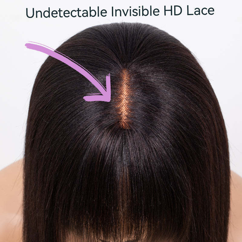 Cham's Sleek Bob HD Lace Wig - 100% Human Hair