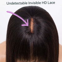 Cham's Sleek Bob HD Lace Wig - 100% Human Hair
