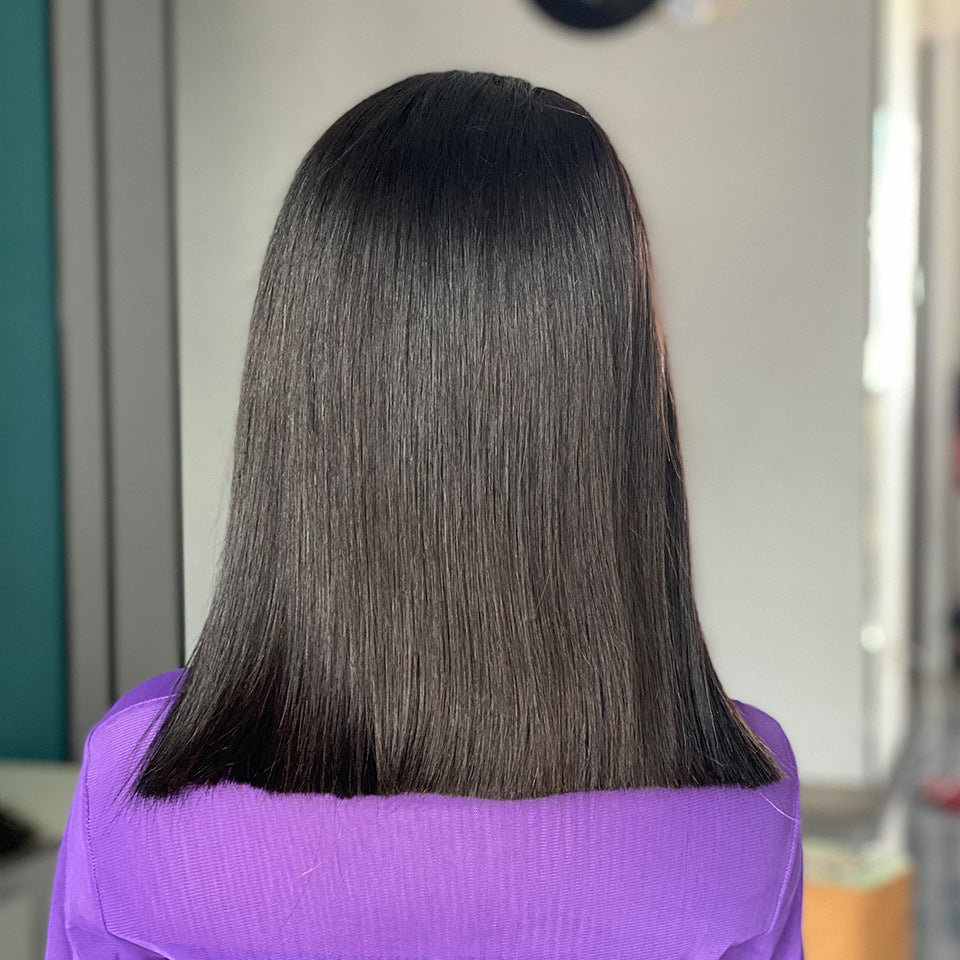 Cham's Density Bob Human HD Lace - 100% Human Hair