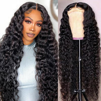 Cham's Deep Wave HD Lace Front Wig - 100% Human Hair (Glueless)