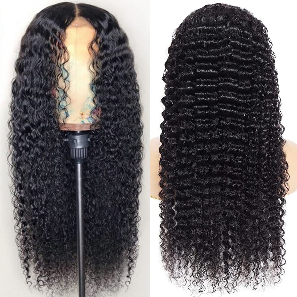Cham's Deep Wave HD Lace Front Wig - 100% Human Hair (Glueless)