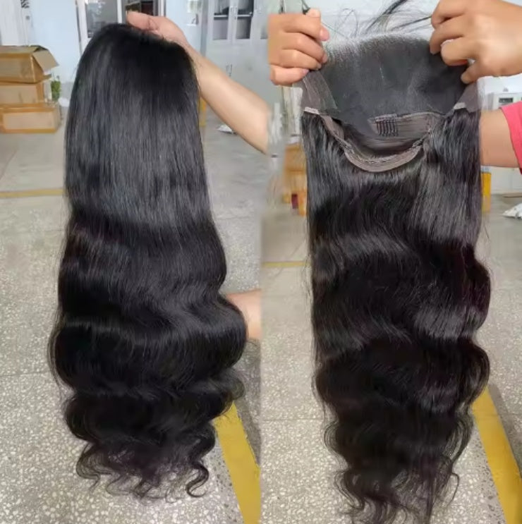 Cham’s Body Wave HD Lace Front Wig – 100% Human Hair (Glueless)