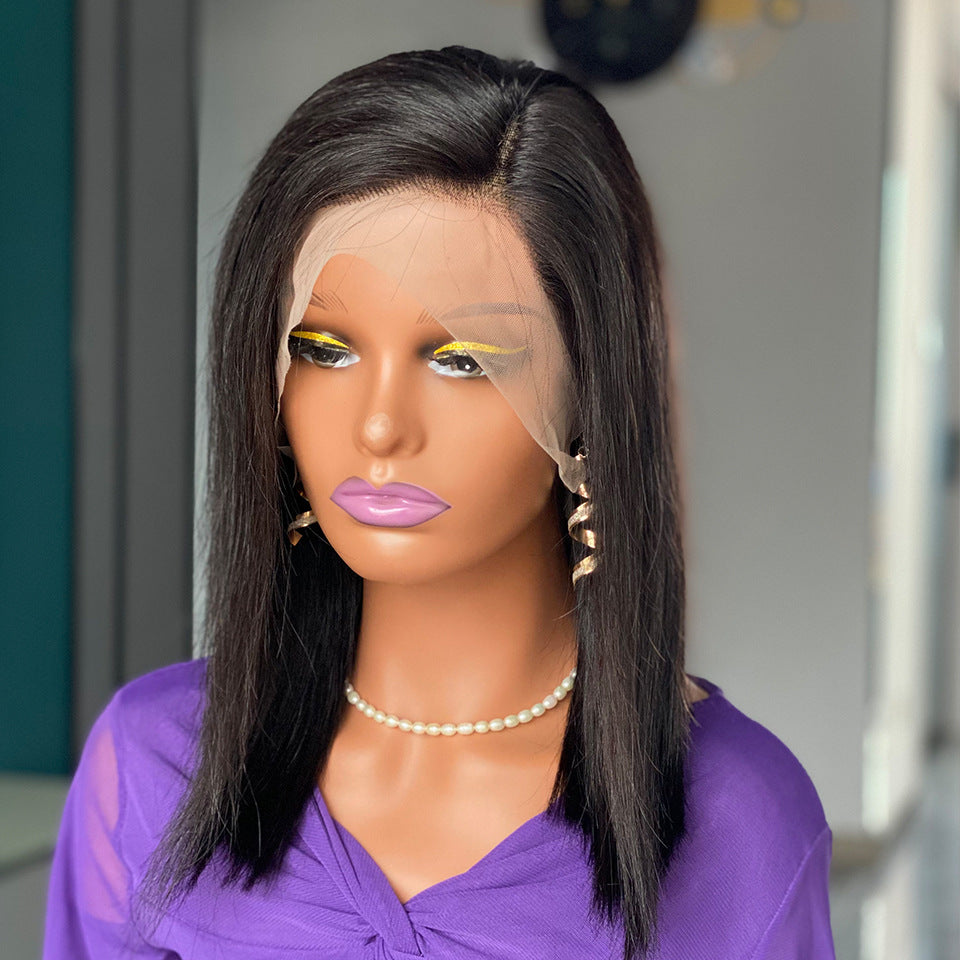 Cham's Density Bob Human HD Lace - 100% Human Hair