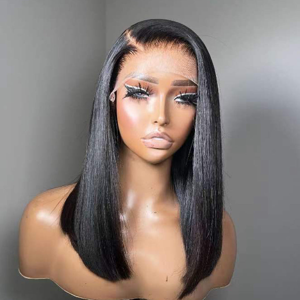 Cham's Density Bob Human HD Lace - 100% Human Hair